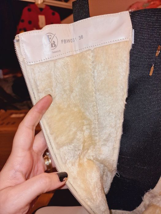 Cizme lungi imblanite