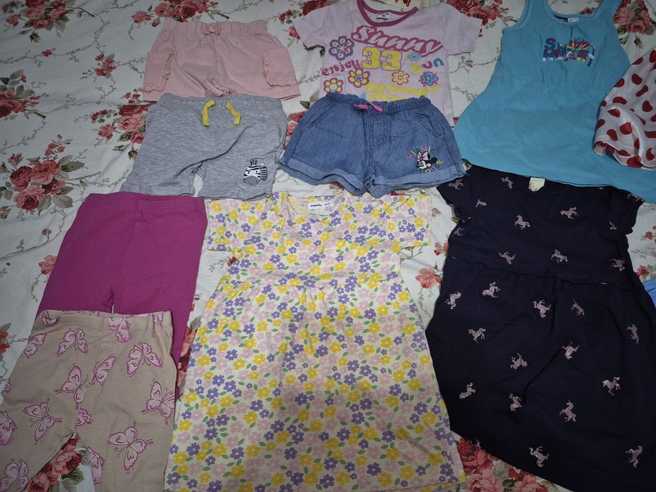 Lot hăinuțe vara 92-98 fetita
