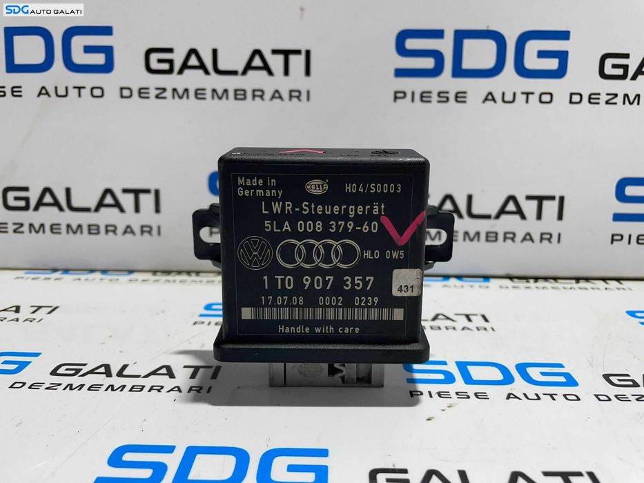 Modul Unitate Calculator Confort Control Reglaj Faruri Xenon Volkswagen Touran 1T1 1T2 2004 - 2010 Cod 1T0907357 [L3336]