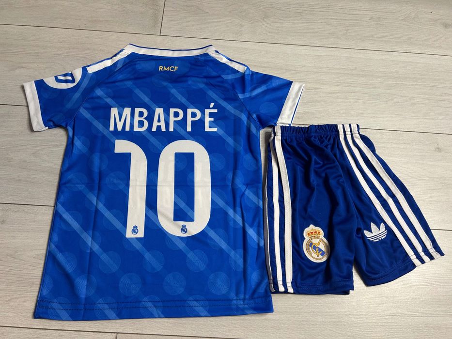 Compleu copii RM Mbappe 10 blue kit 25/26