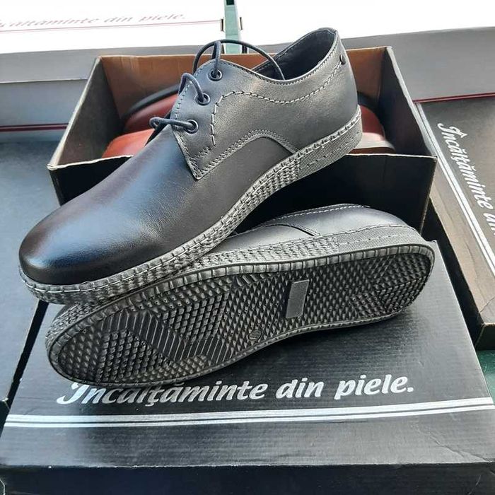 Pantofi barbati, piele naturala