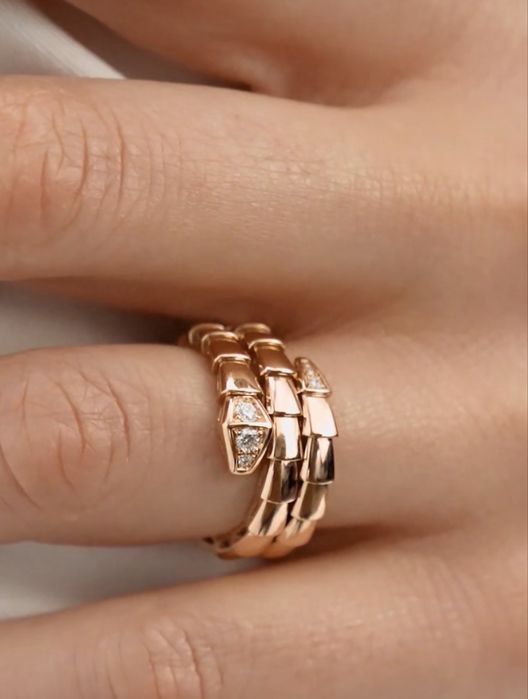 Bvlgari Serpenti Viper Ring Чисто нов