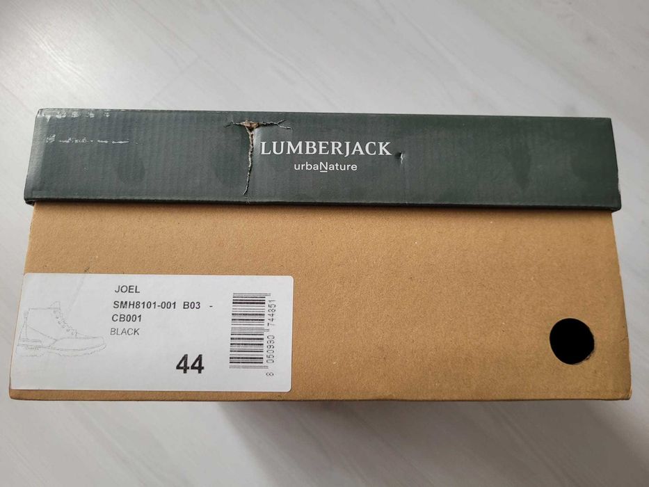 Vand Ghete de piele Lumberjack Joel, Negru, Nr. 44, Nou, Pret 299 Lei