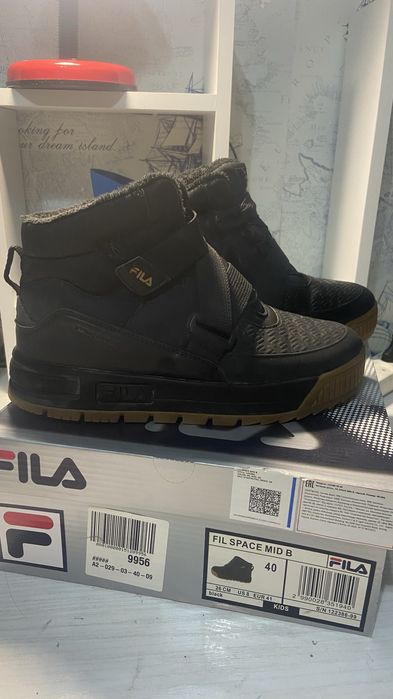 Ботинки зимние Fila