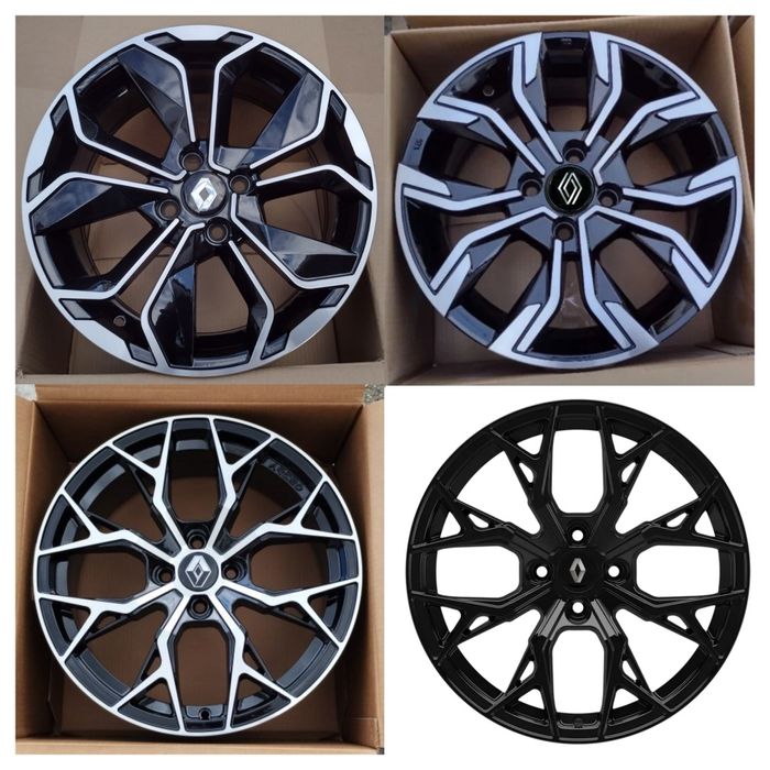 Jante 4x100 R17 Renault Zoe Clio Megane  Captur Modus Scenic
 4 x 100