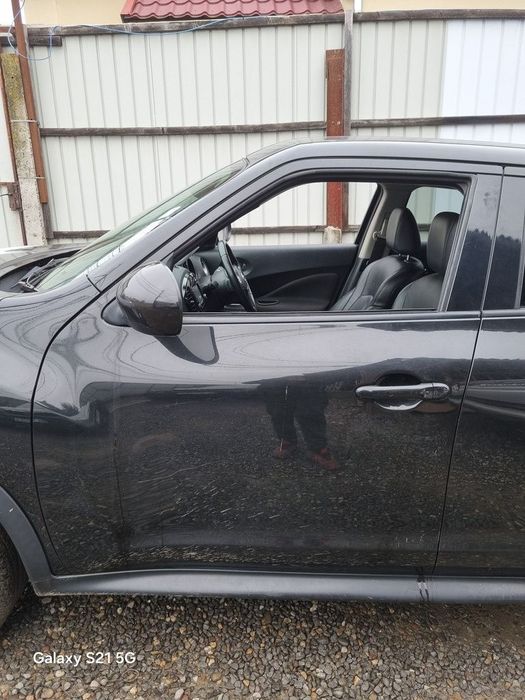 Usa Stanga Fata Nissan Juke 2010 - 2014 SUV 4 Usi Black Metalizat Z11 (1434)