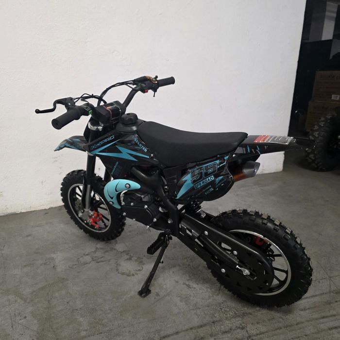 Motocros pentru copii KXD E-Start 49cc 2 timpi Nou adus din Germania
