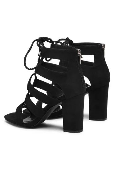 Dee Zee черни обувки на ток