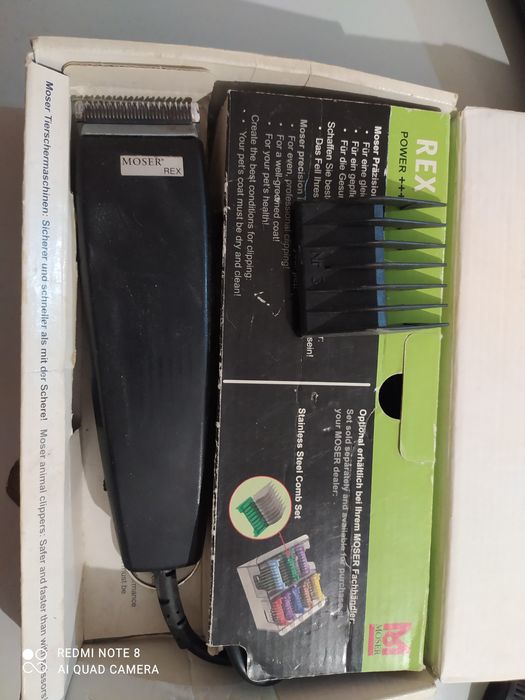 Машинка для стрижки Moser Rex animalline Б/У