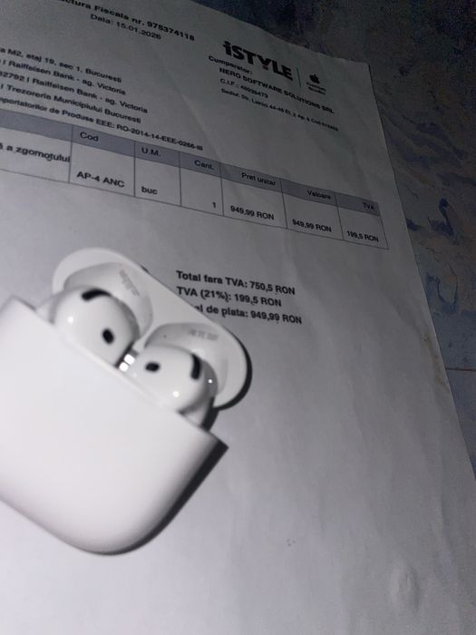 Airpdos 4 anc se aud foarte bine