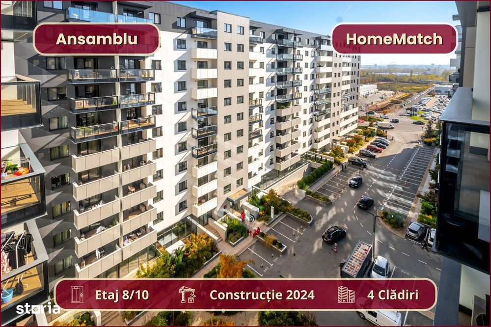 Cortina North || 3 camere || Birou || Investiție || Comision 0%