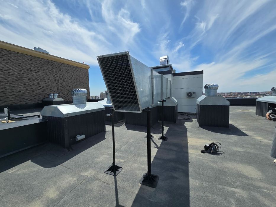 Вентиляция монтаж. Вытяжка