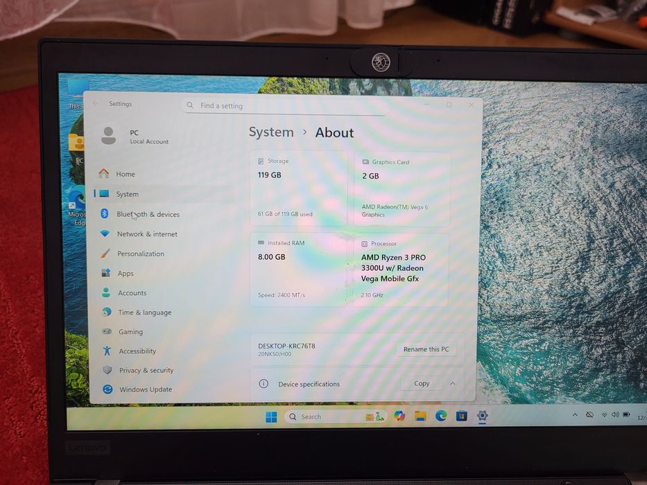 Vând laptop Lenovo Thinkpad T495