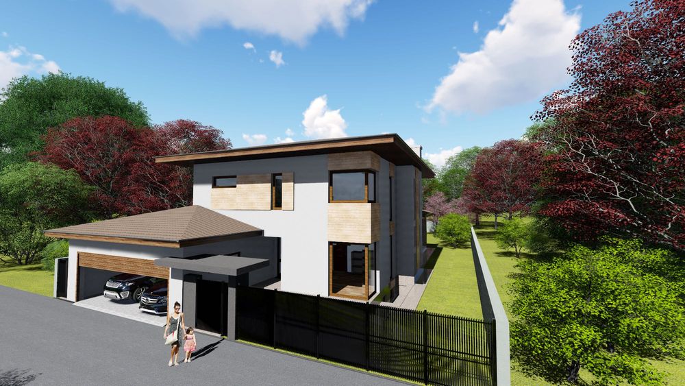 Proiecte de arhitectură case eficiente, moderne și bine structurate