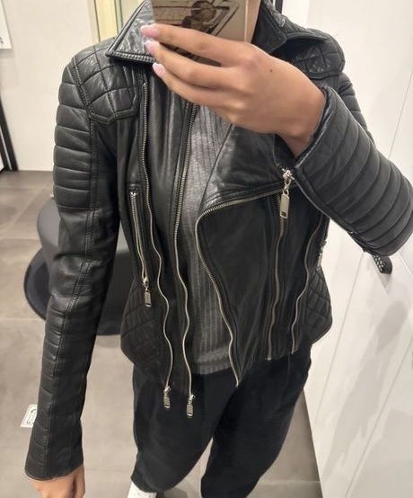 Кожено яке естествена кожа