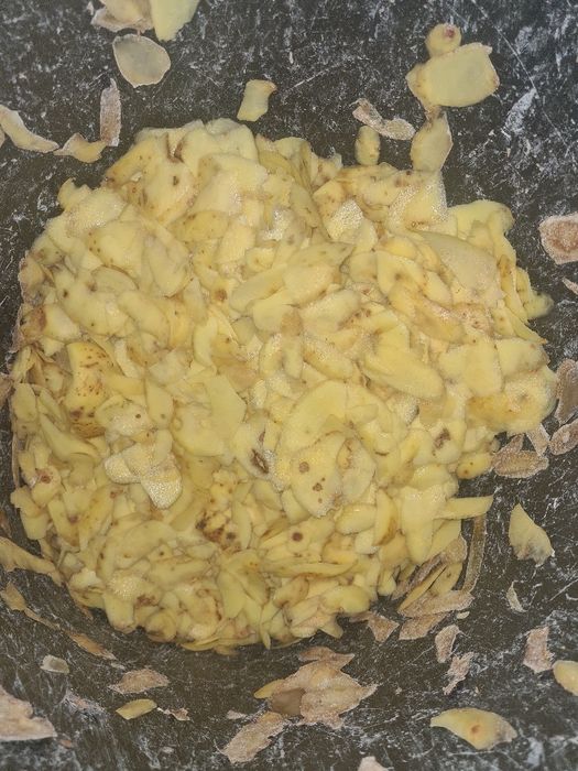 Остатки моркови и картофеля