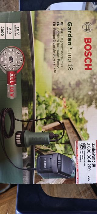 Pompa submersibila portativă Bosch 18 v