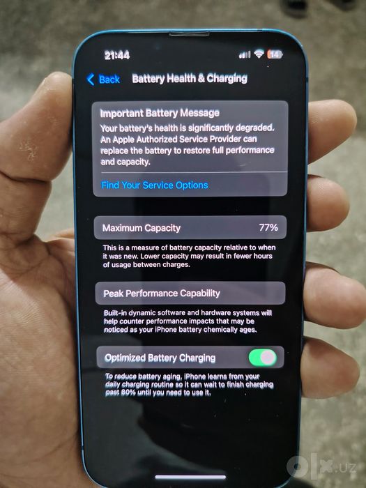 iPhone 13 128GB Blue koʻk