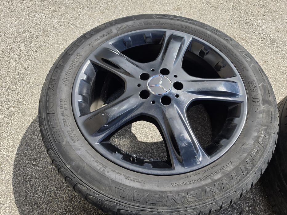 5х112/19 с гуми Mercedes ML W164 W166 GL X164 Спорт пакет 5x112/19 Мерцедес МЛ В164 ГЛХ164