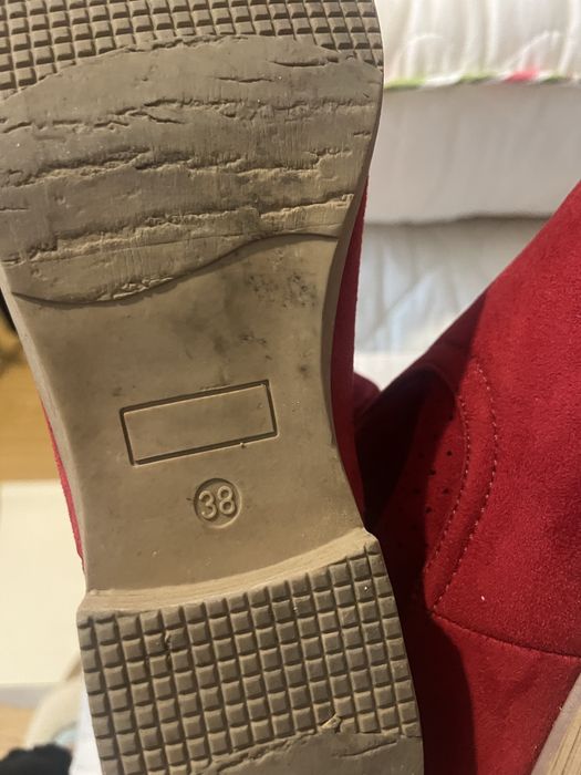 Велурени ботушки,като нови