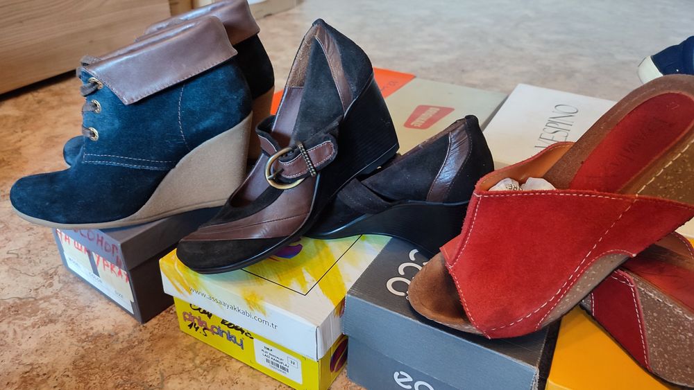 Продам кожаные туфли!