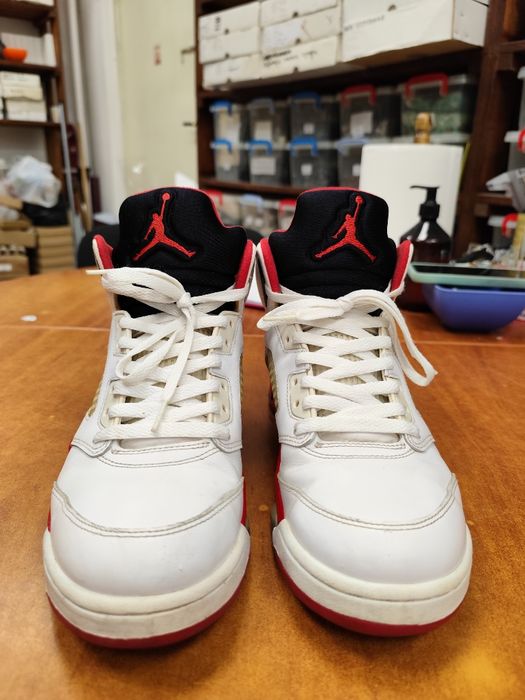 Air Jordan 5 Fire Red размер 43