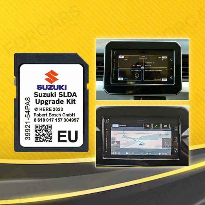 Card hărți navigație SUZUKI Vitara Swift Ignis SX4 S-Cross Europa 2025