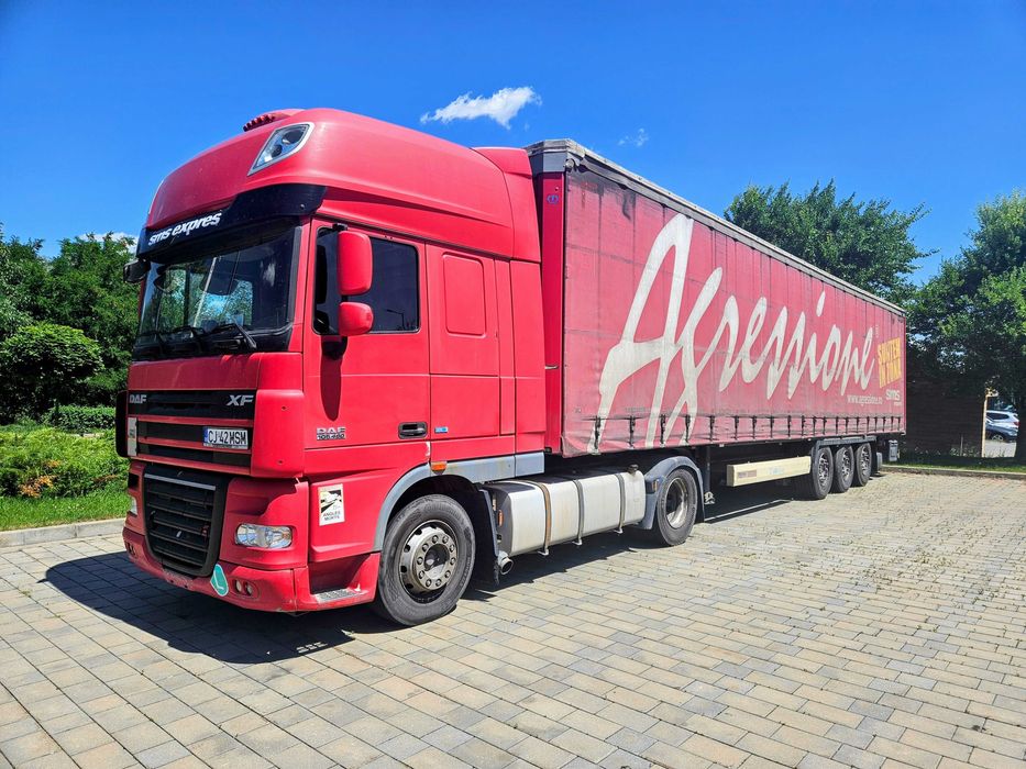 Vand ansamblu DAF XF 460 , an 2013 + semiremorca Krone an 2015
