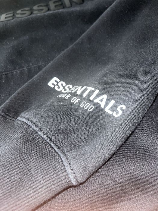 Essentials худи, черен цвят