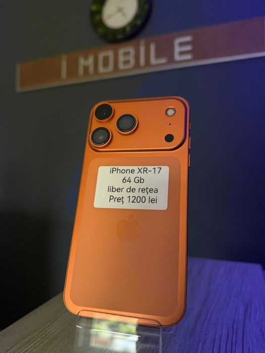 I-Mobile GSM Săcălaz oferă spre vânzare: iPhone XR-17 Pro