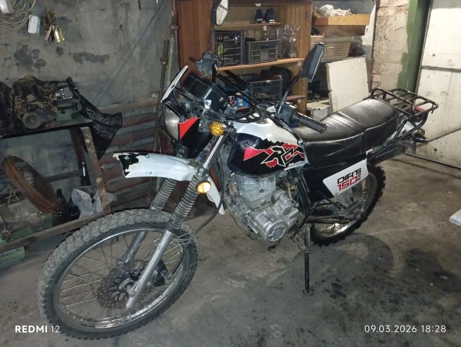 Racer мотоцикл продам 150куб