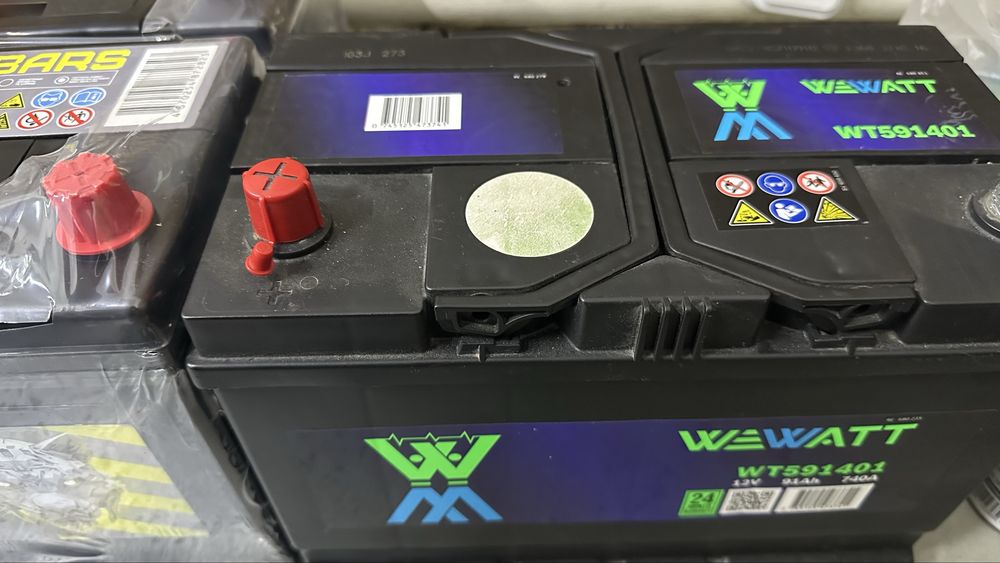 Аккумулятор Wewatt 91ah прямая полярность