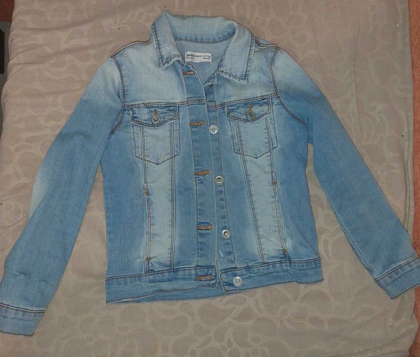 Дънкено яке за момиче