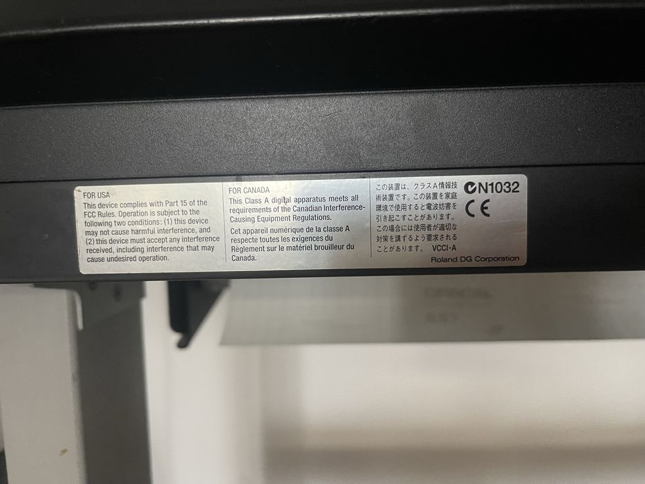Vand Cutter Plotter Roland CM-400