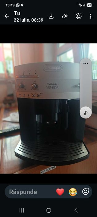 Aparat de cafea Delonghi defect