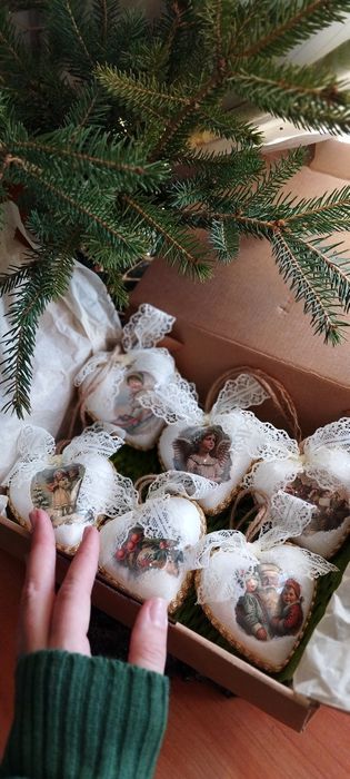 Ёлочные игрушки ручной работы