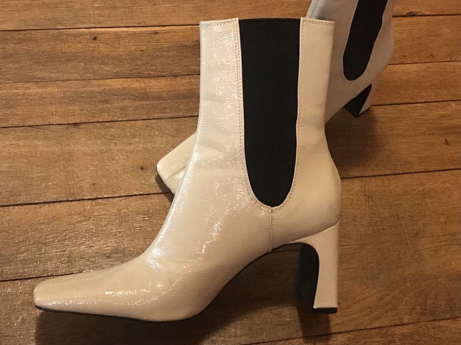 Дамски кожени боти “ZARA”,  N 37