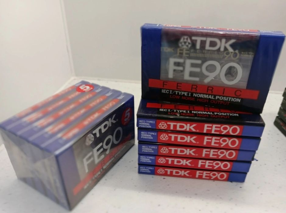 10  Casete Audio TDK FE90