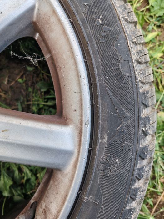 Jante honda civic 5x114,3 R17 cu cauciucuri iarna m+s