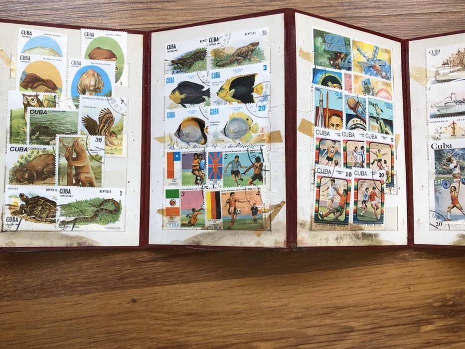 Колекция марки класьор 2бр