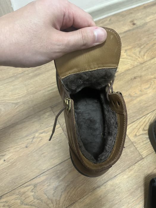 Зимние Ботинки коричневый (Cap Toe), 42 размер