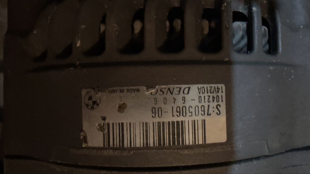Генератор bmw n20b20 denso