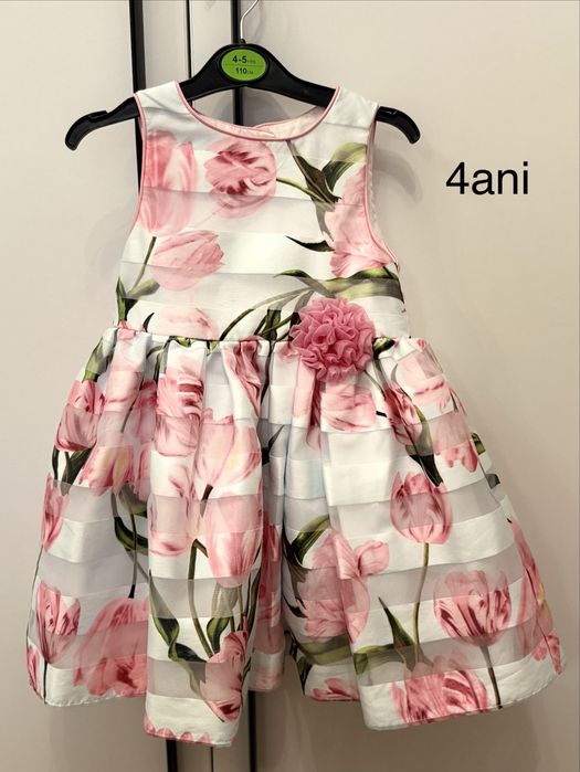 Rochie  flori 4 ani