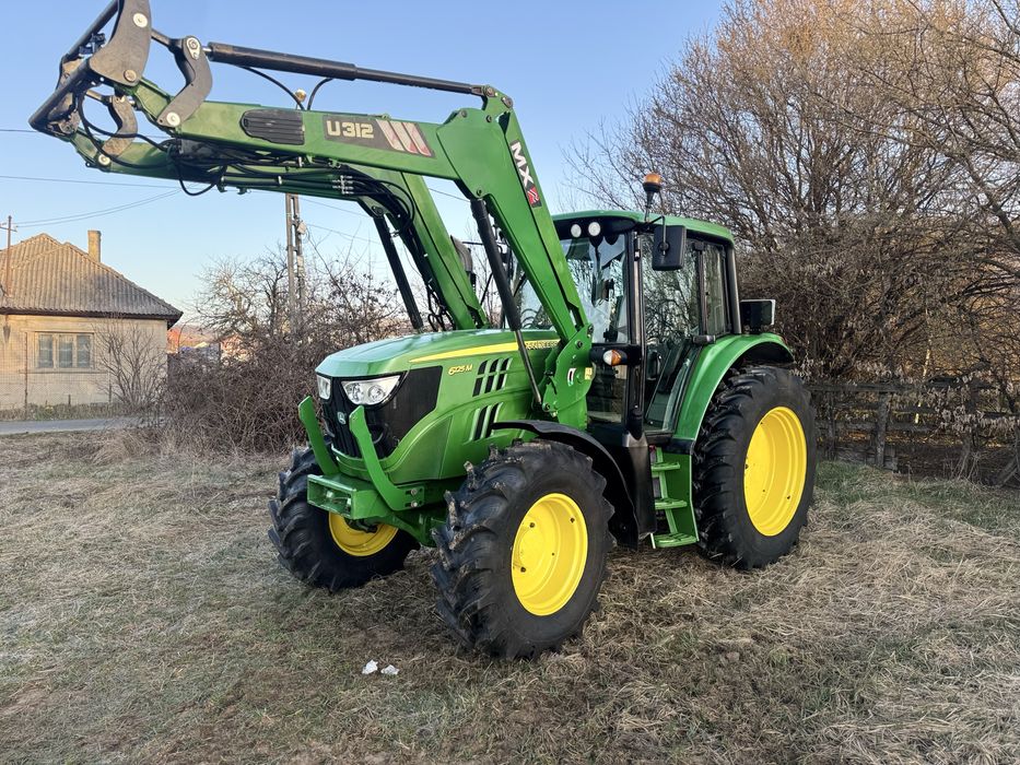 Tractor John Deere 6125 M cu Incarcator frontal profesional Mailleux