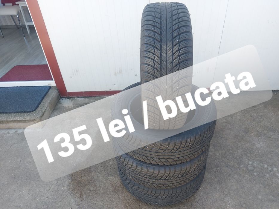 135 lei bucata! Set anvelope M+S/IARNA 205 60 16 Bridgestone
