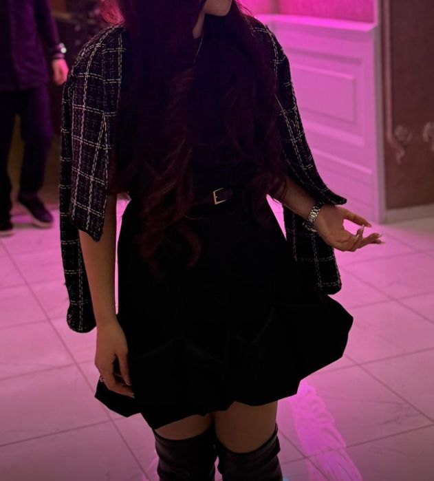 вечернее короткое платье