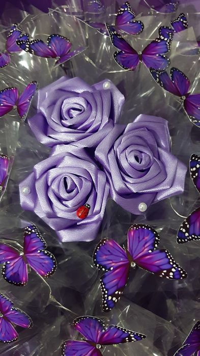 Букет из бабочек