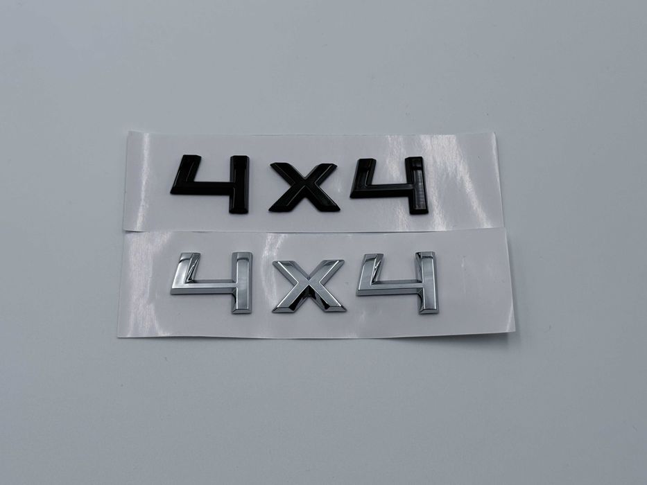 Emblema Compatibila SKODA 4x4 spate negru