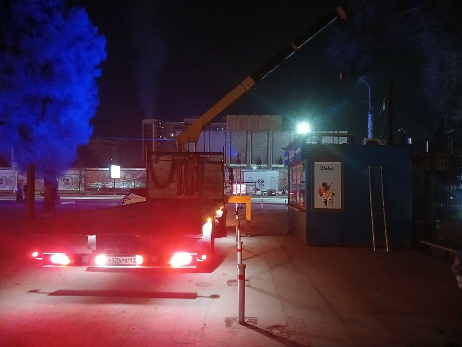 Услуга Манипулятор кран