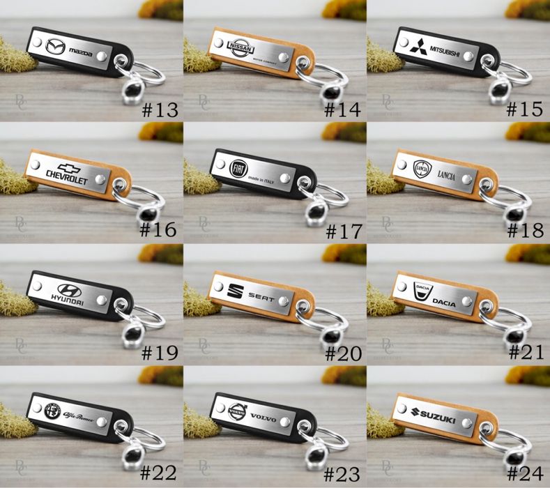 Ключодържатели с автомобилни марки